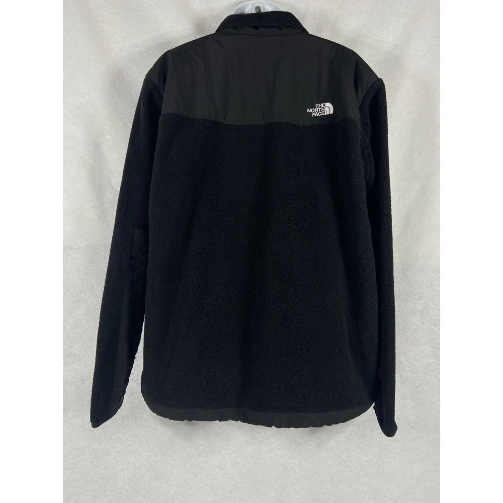 The North Face Denali Jacket Mens XL Black Fleece Lined Full Zip Polartec